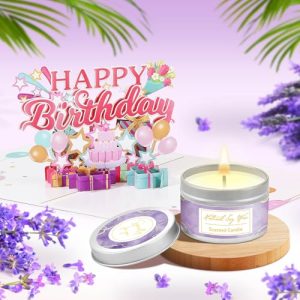Luxury Lavender Spa Birthday Gift Basket for Women