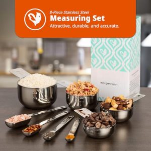 Morgenhaan 8-Piece Stainless Steel Measuring Kit