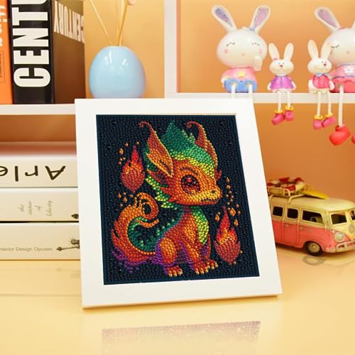 Meothan 5D Dragon Diamond Painting Kit for Kids - Image 6