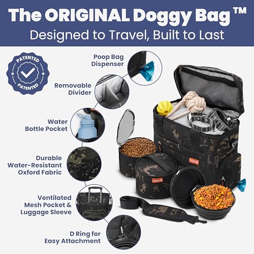 The Original Doggy Bag™ - Ultimate Pet Travel Bag for Supplies - Image 2