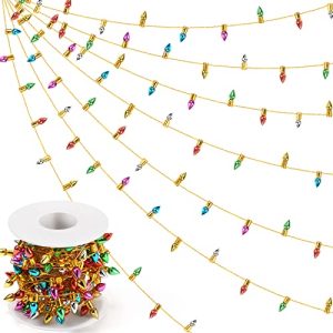 Mudder Dollhouse Miniature LED String Lights – Christmas Decor