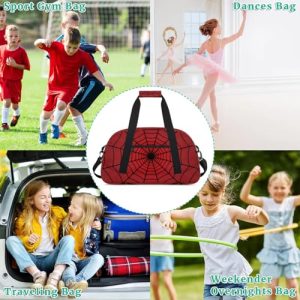 Kids Spider Web Duffel Bag – Travel, Gym, Overnight