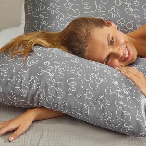 Kitsch Disney Mickey Mouse King Satin Pillowcase Zipper - Image 7