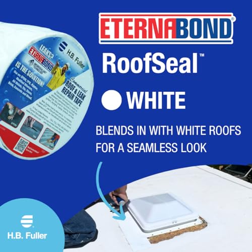 EternaBond RoofSeal White 4"x25' RV Repair Tape - Image 6