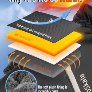 GoSkala Winter Gloves: Waterproof, Windproof, Thermal