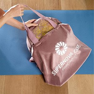 Tibetan Zafu Meditation Cushion – Rose Quartz Velvet