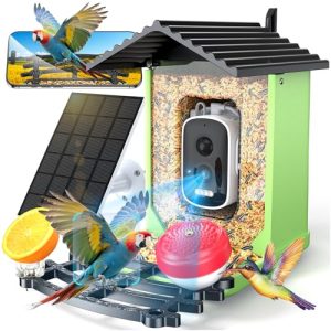 OPOWO Smart Solar Bird Feeder Camera 2K HD AI