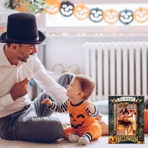 My First Halloween Photo Frame 4×6 – Spooky Pumpkin Decor