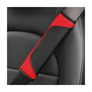Carbon Fiber Seatbelt Shoulder Covers – 2PCS Breathable