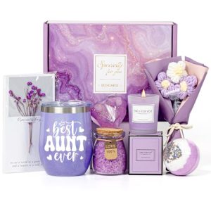 Best Aunt Ever Gift Box – 7pcs Tumbler & Self-Care Set