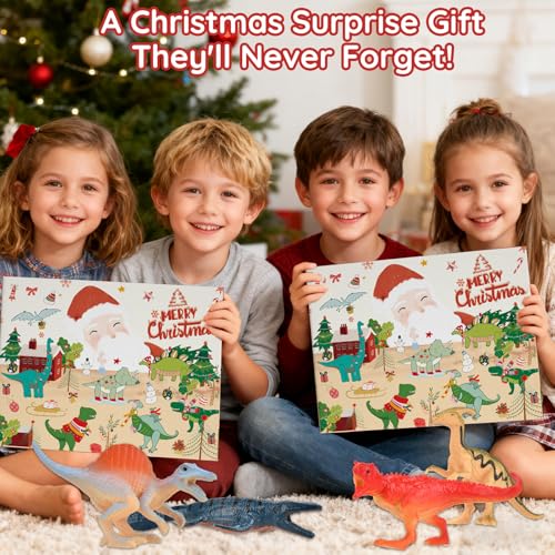 Dinosaur Advent Calendar 2025: 24 Dino Toys for Kids - Image 2