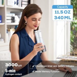 Portable Hydrogen Water Bottle Generator – SPE/PEM Tech