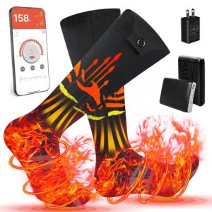 Heated Socks with App Control | Rechargeable Foot Warmer