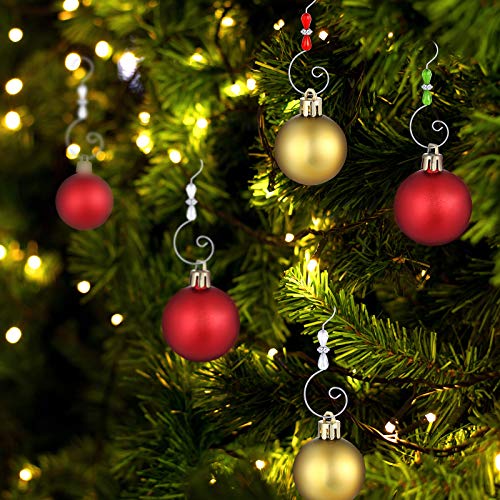 Ripeng 72-Piece Acrylic Ornament Hooks - 4 Styles - Image 4