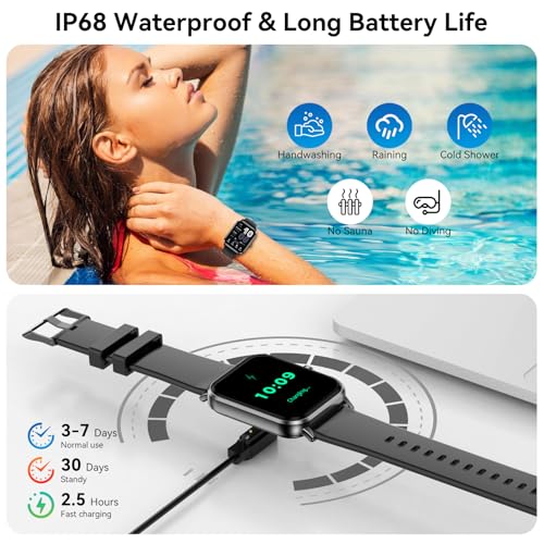 Jacoosa Smart Watch: HD Touchscreen, Bluetooth Calling - Image 7