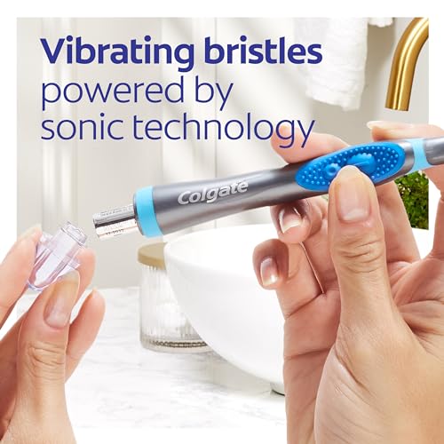 Colgate Total Advanced 360 Floss Tip Sonic Toothbrush 2-Pack - Image 6