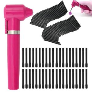 Pink Tattoo Ink Mixer with 100 Sticks – Fast Color Mixing