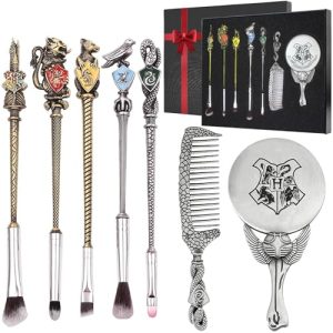 Harry Potter Magic Makeup Brush Set – Comb, Mirror & Gift Box