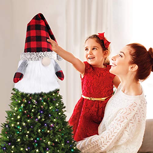 Large Swedish Tomte Gnome Christmas Tree Topper Decor - Image 5