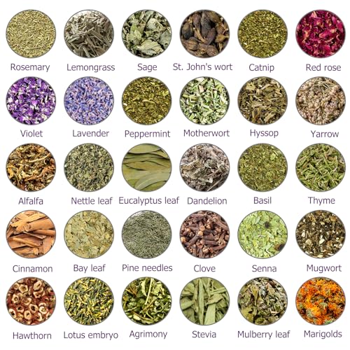 Witchcraft Herbs Starter Kit - 30 Dried Herbs for Rituals - Image 3