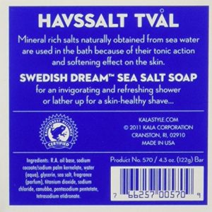Swedish Dream Sea Salt Soap Set (3-Pack) by Kala