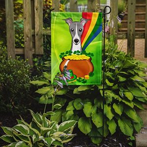 Italian Greyhound St. Patrick’s Day Garden Flag