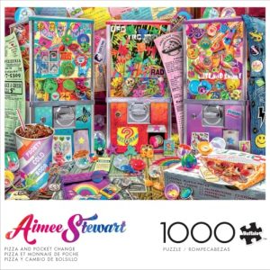 Aimee Stewart Pizza & Pocket Change 1000 Piece Jigsaw Puzzle