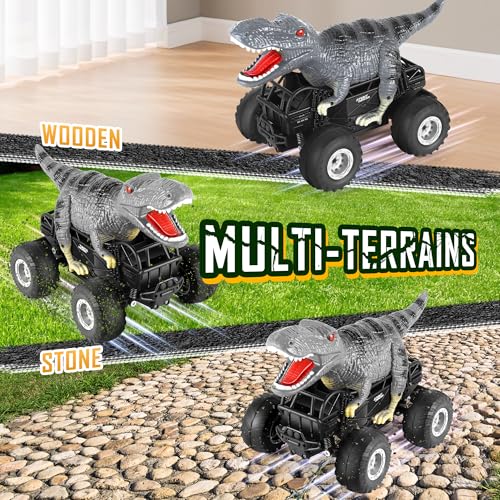 Manercey All-Terrain RC Monster Truck with Lights for Kids - Image 9