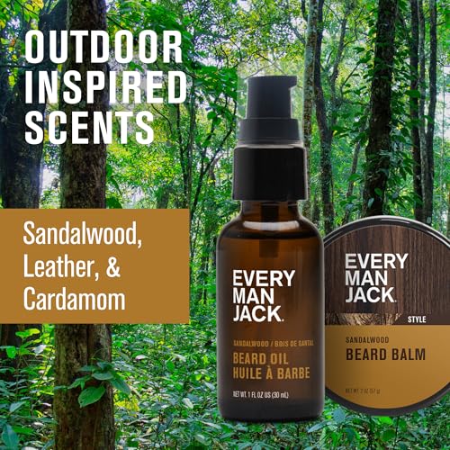Every Man Jack Sandalwood Beard Grooming Kit - Image 5