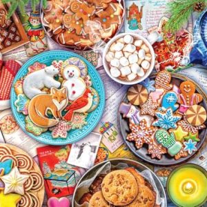 Buffalo Games Cookies & Cocoa 1000 Piece Jigsaw Puzzle for Adults