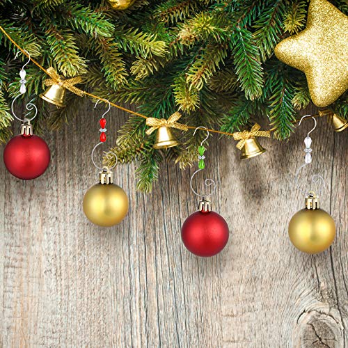 Ripeng 72-Piece Acrylic Ornament Hooks - 4 Styles - Image 5