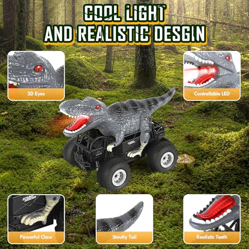 Manercey All-Terrain RC Monster Truck with Lights for Kids - Image 6