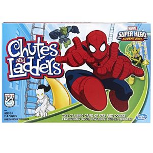 Hasbro Chutes & Ladders: Marvel Spider-Man Board Game