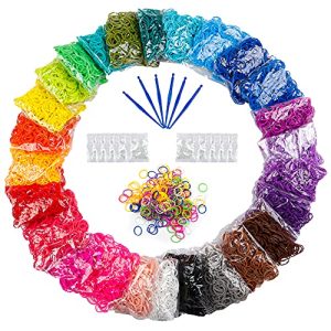 12730+ Loom Rubber Bands Crafting Kit (26 Colors)