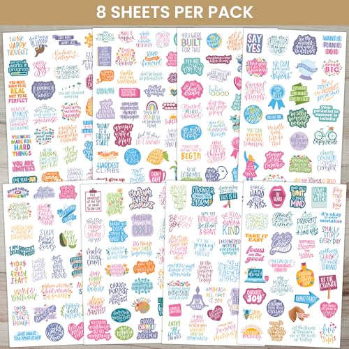 Bloom Daily Inspirational Planner Stickers - 200+ Quotes - Image 3