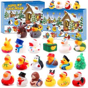 Rubber Duck Advent Calendar 2025: 24 Bath Toys