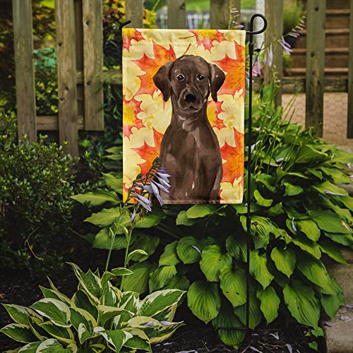 Chocolate Lab Fall Garden Flag - Outdoor Decor - Image 3
