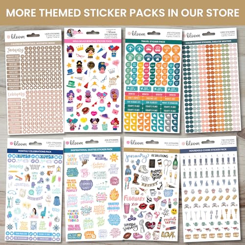 Bloom Daily Inspirational Planner Stickers - 200+ Quotes - Image 7