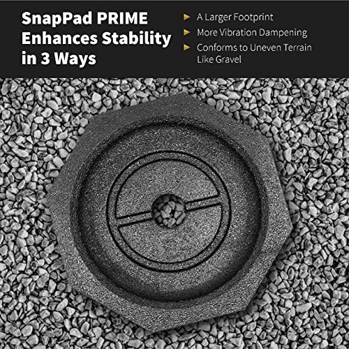 SnapPad Prime 4-Pack RV Leveling Blocks - 10" Round Jack - Image 7