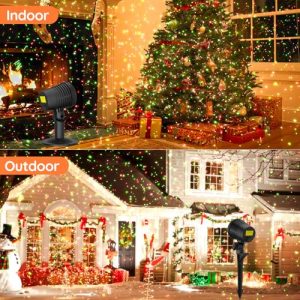 Christmas Projector Lights Outdoor with Remote | Holiday Decor