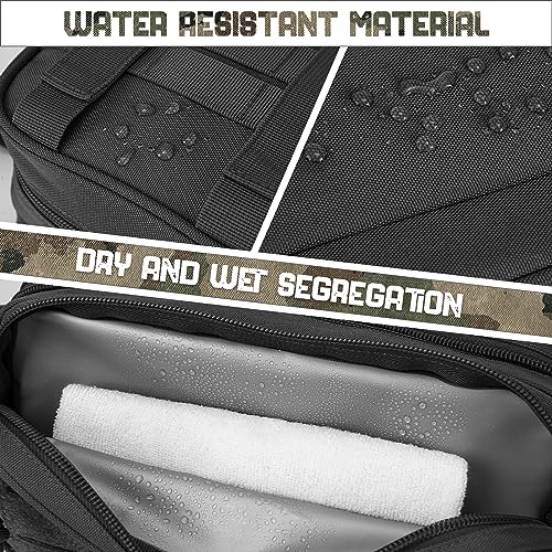 QT&QY Tactical Toiletry Bag for Men - Military EDC - Image 4