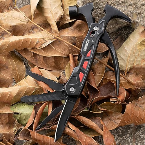 12-in-1 Pocket Multitool: Hammer, Knife, Pliers & Survival Gear - Image 8