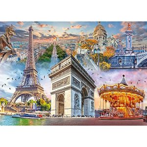 Trefl Weekend in Paris 2000 Piece Jigsaw Puzzle for All Ages