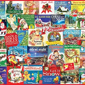 Christmas Carols 1000-Piece Jigsaw Puzzle for Family Fun