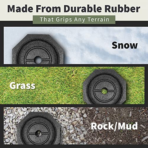 SnapPad Prime 4-Pack RV Leveling Blocks - 10" Round Jack - Image 5