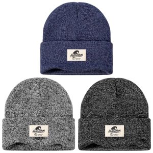 Unisex Winter Beanie Hats 3-Pack – Soft, Warm Knit Caps
