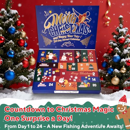 Fishing Advent Calendar 2025: 24 Lures & Tackle Set - Image 3