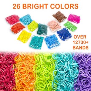 12730+ Loom Rubber Bands Crafting Kit (26 Colors)