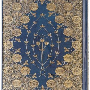 Gilded Rosettes Journal – Elegant Floral Notebook