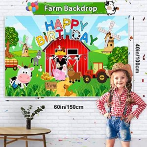 Farm Animal Party Decor Kit – 1st Birthday & Baby Shower
